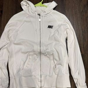 Nike Silver Tab Zip Up Hoodie